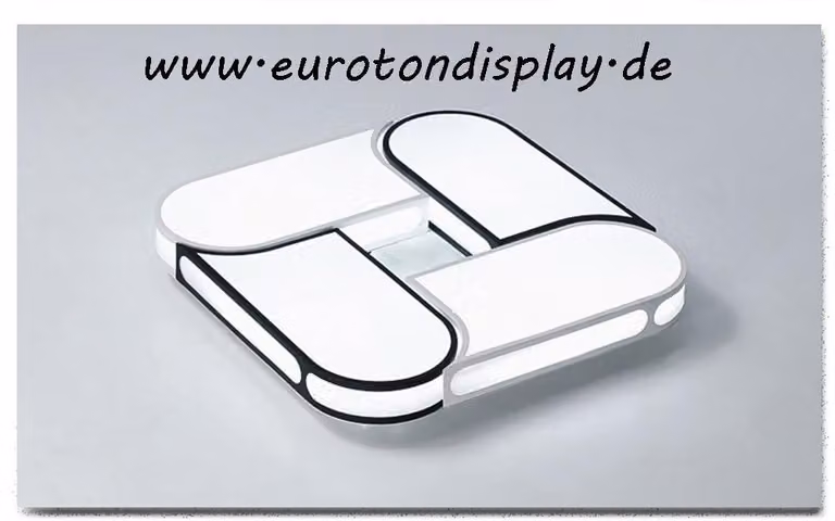 D1675-60x60: Plafoniera LED con telecomando, permette di regolare il colore e l'intensità della luce. Lampada LED per soggiorno, lampadario, lampada a sospensione, plafoniera, faretti a soffitto, plafoniera LED