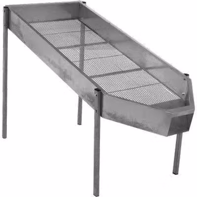 Defogliatore Manuale Acciaio Zinc Cm 143X57