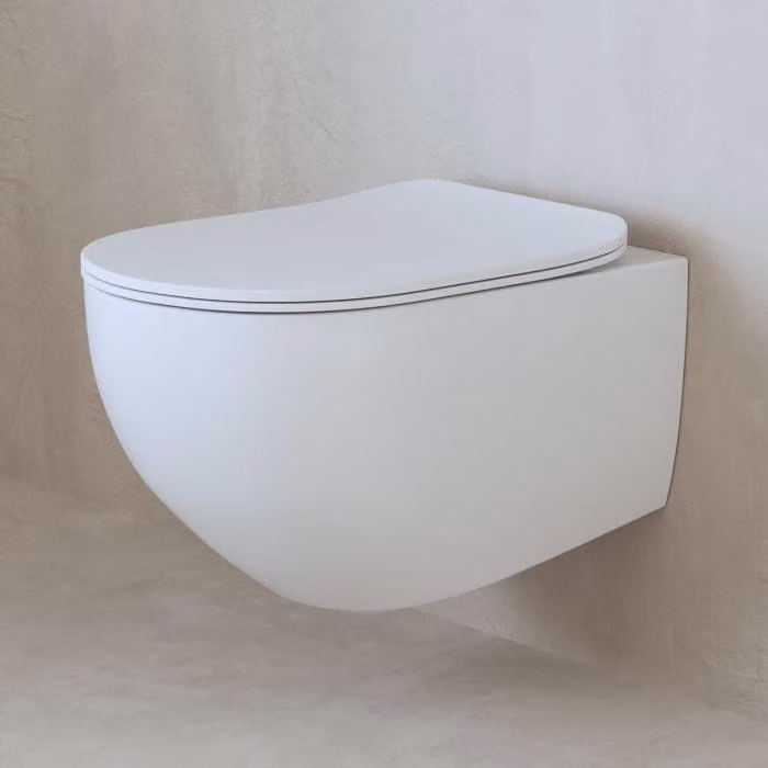 ALLUVION Venus: vaso WC a pavimento con scarico profondo e sistema di scarico a rotazione