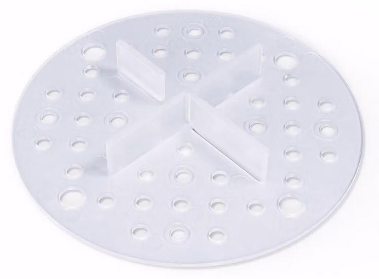 Distanziatori per piastrelle da esterno - Spessore fuga 3 mm - Trasparente - 50 pezzi per lastre da terrazza