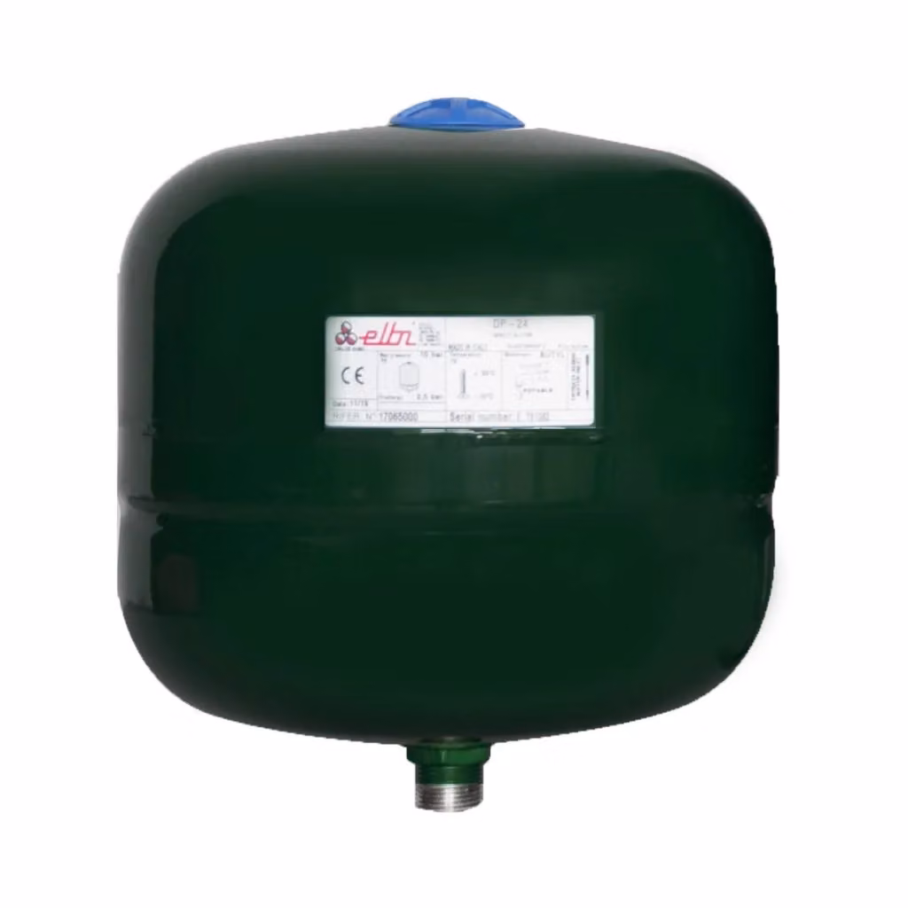 Serbatoio Polifunzionale Elbi con Membrana Fissa e Guaina Verde, 35 l, 1-10 Bar – 2