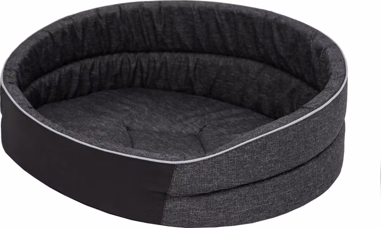 Cuccia ovale per cani - 90 x 75 cm - lavabile, resistente, elegante | Pillowprim