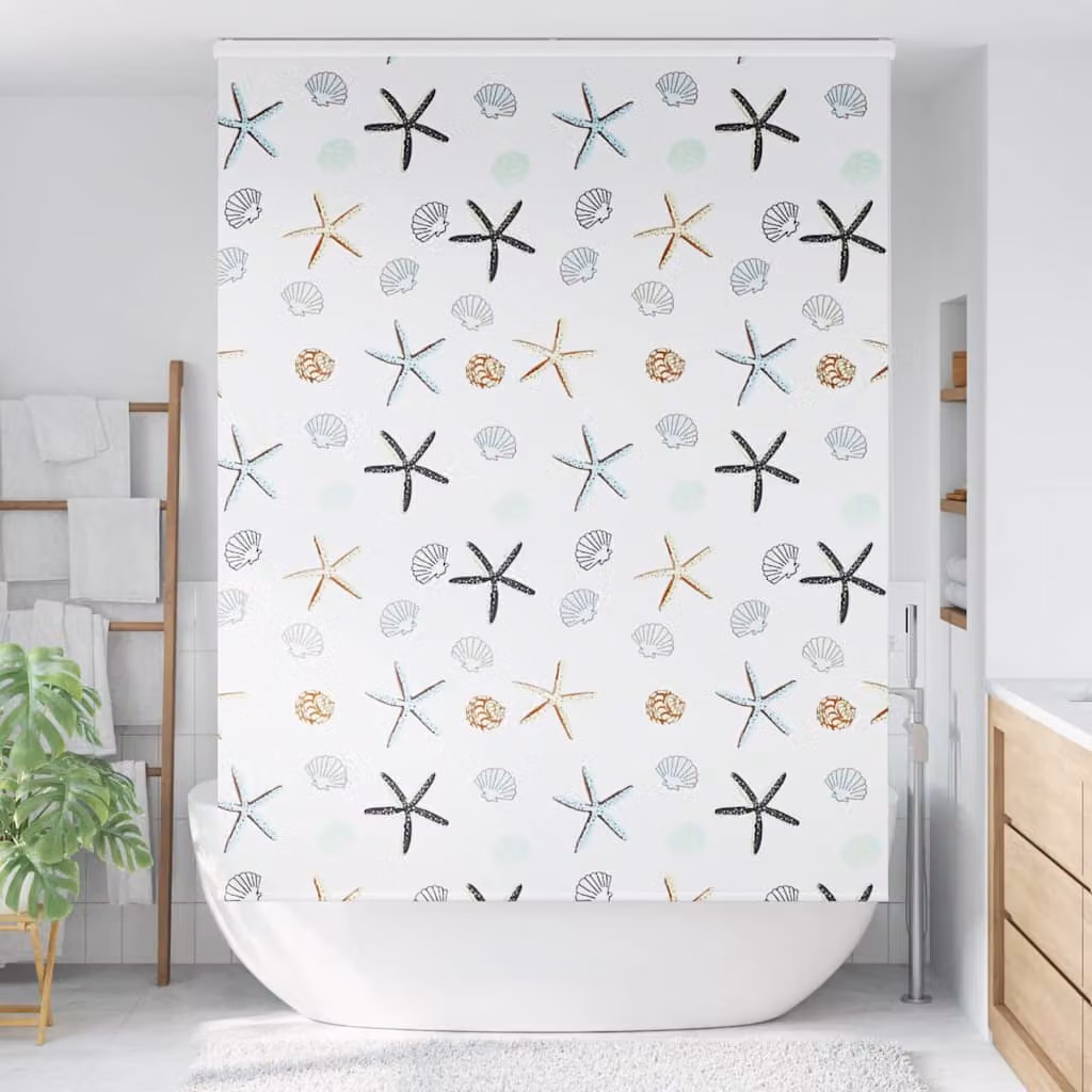 vidaXL Tenda a Rullo Doccia Cassonetto 160x240 cm Larghezza Tessuto