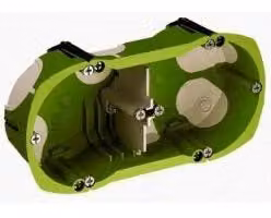 Multifix Air, scatola impermeabile 2 stazioni Diametro 67 mm, profondità 40 mm