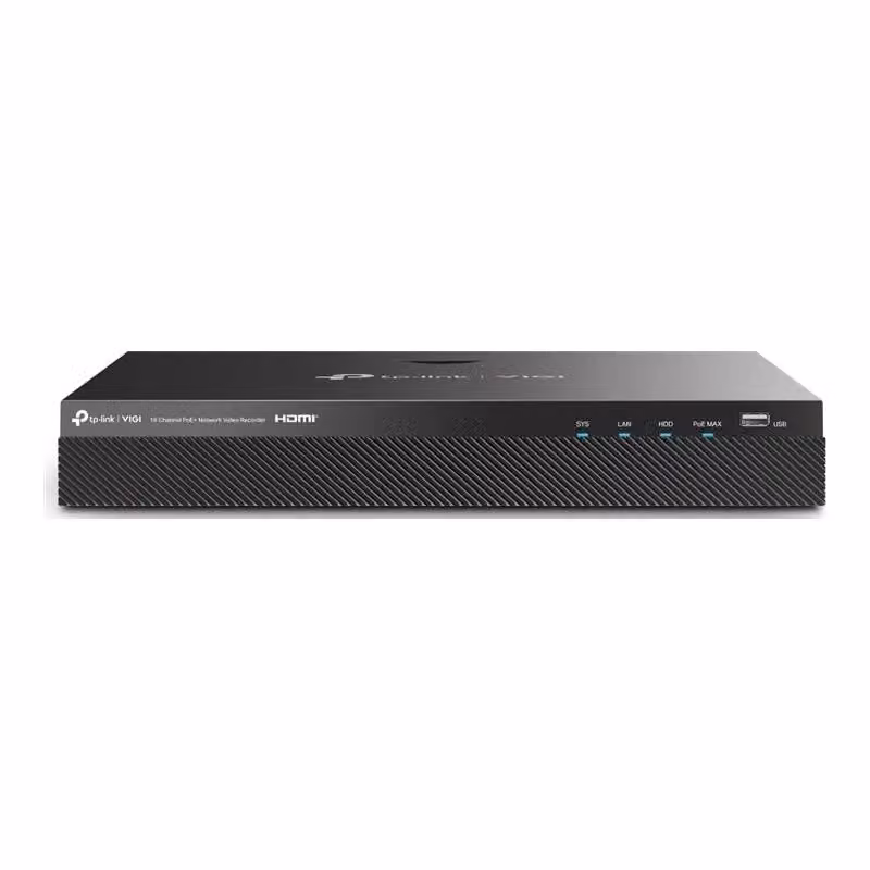 Videoregistratore di rete NVR TP-Link VIGI NVR2016H-16MP Nero con porte Ethernet/LAN, HDMI e USB-C – 2