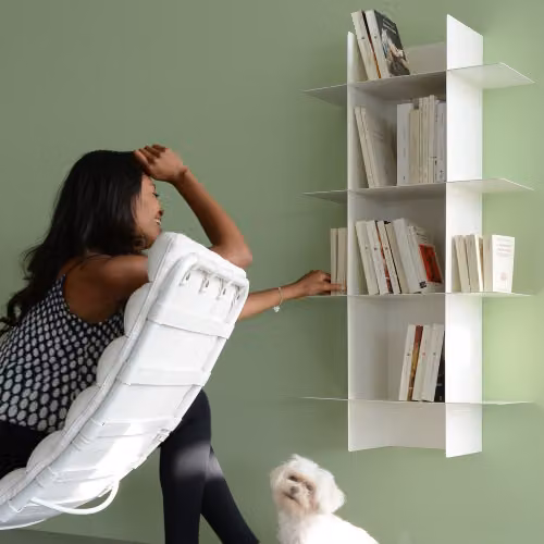 Libreria in metallo modulare Meme Design Innesto
