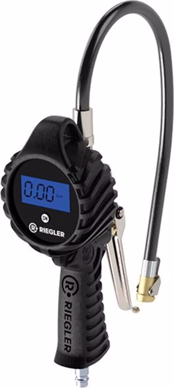 Gonfiatore manuale per pneumatici non calibrato, con tappo di serraggio DN 7,2 RIEGLER