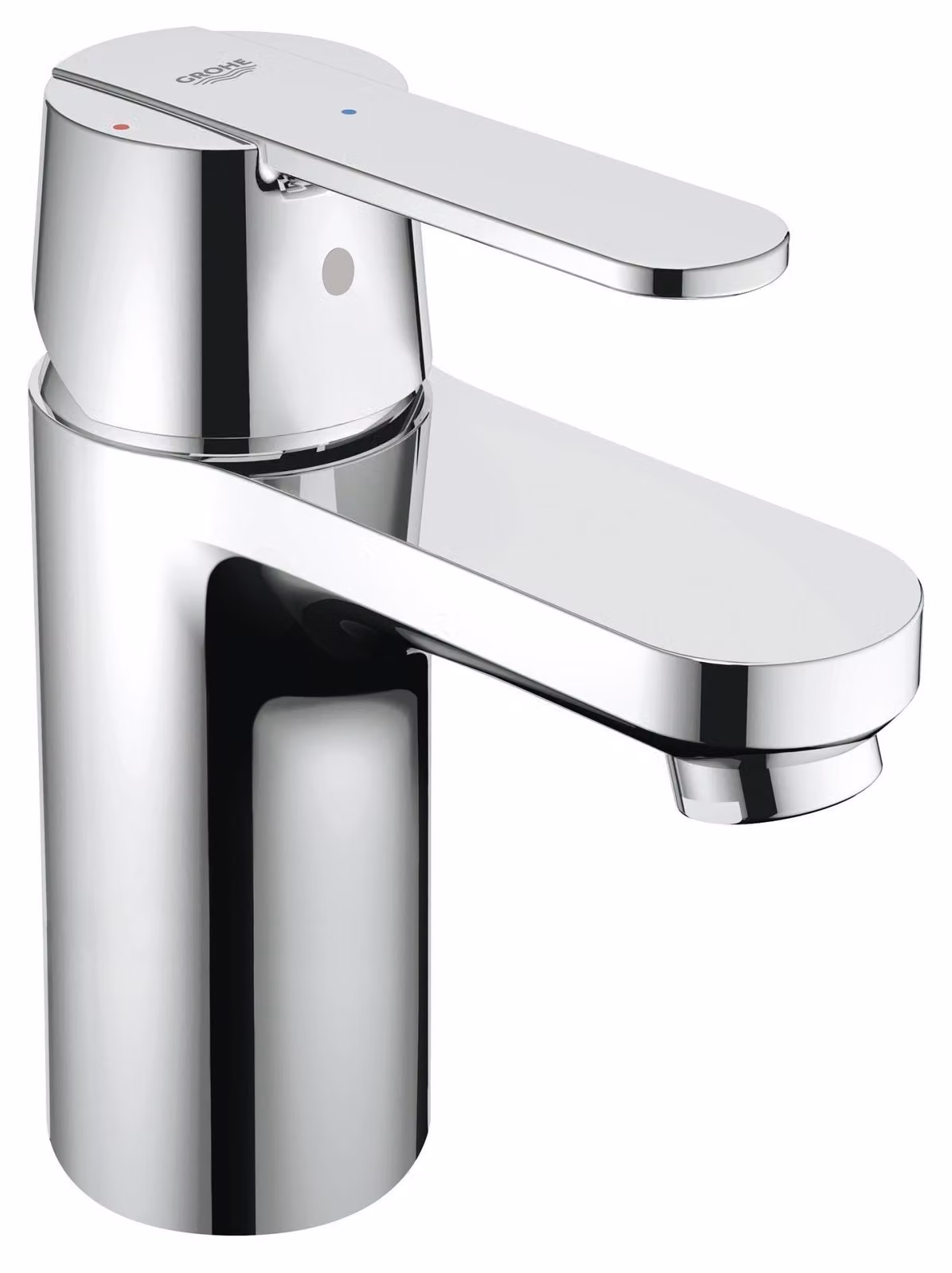 Miscelatore per lavabo, dimensione S, cromo, montaggio a foro singolo