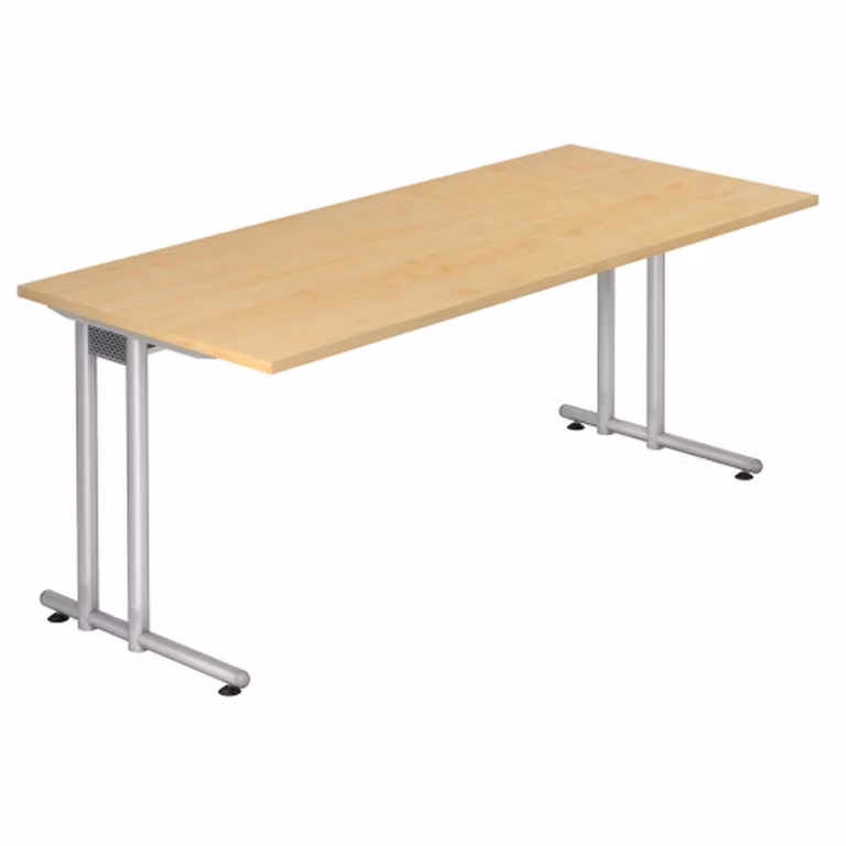 HAMMERBACHER NS19 Schreibtisch ahorn rechteckig