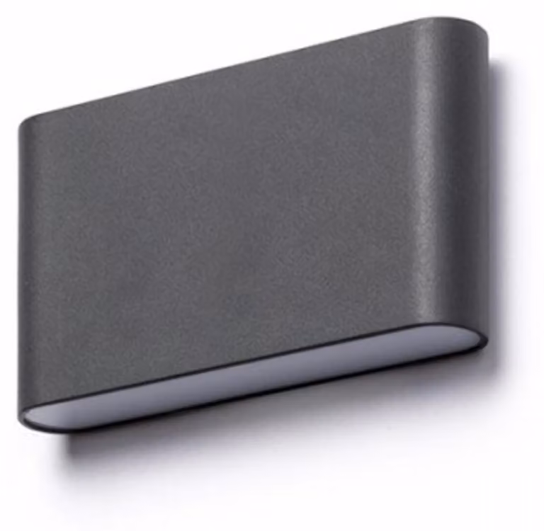 CHOIX 175 a parete antracite 230V LED 10W IP54 3000K