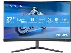 Monitor Curvo Philips EVNIA 5000 27 pollici LED Full HD 1920x1080 280Hz Dark Slate 27M2C5200W 00