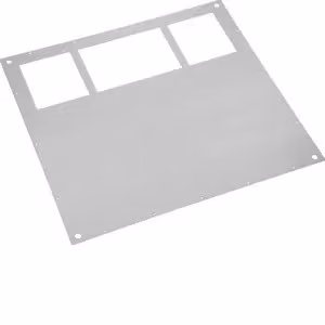 Pannello di copertura zincato con fessure di inserimento IP40 850x600 (LxP)