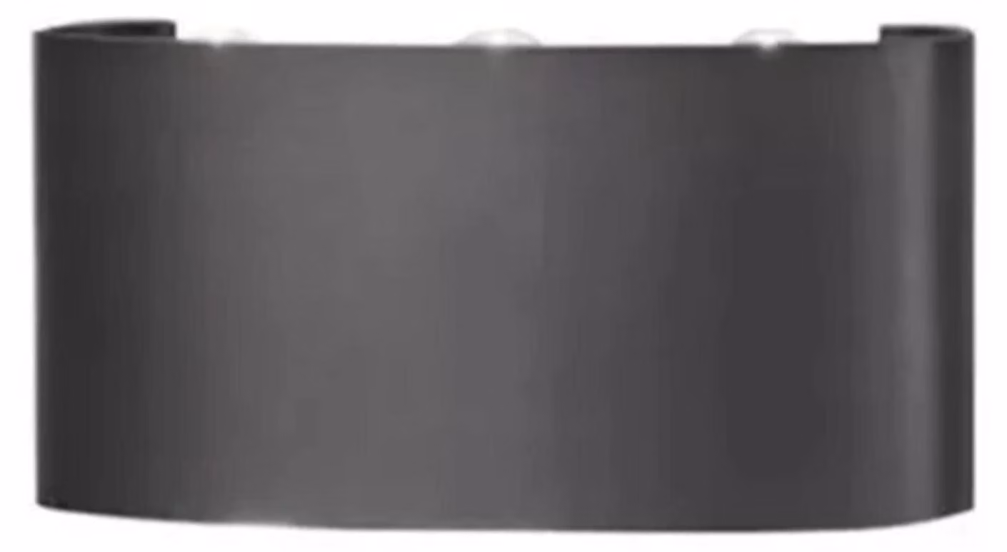 Lampade da parete - Apparecchio di illuminazione a LED da esterno, alluminio - 6W, alimentazione AC100-260V