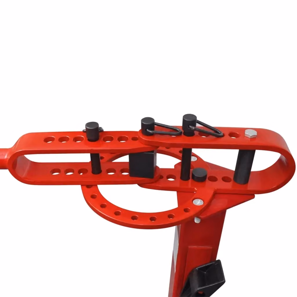 Curvatubi Manuale Universale per Tubi d'Acciaio CFW7266774 in Acciaio Rosso – 2