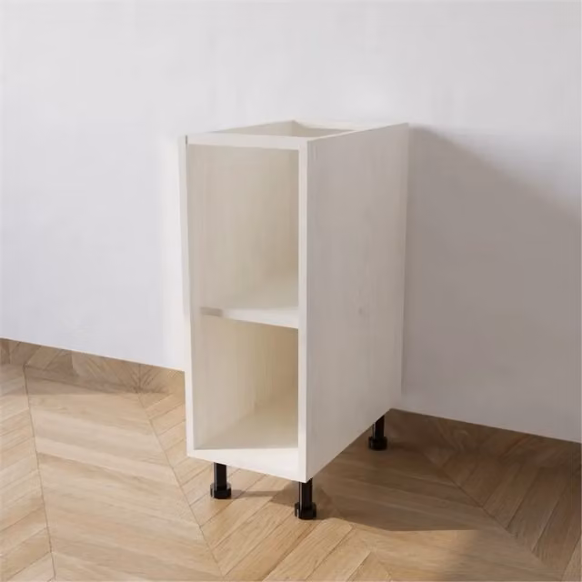 Base cucina Calandrelli in larice bianco senza ante L 40 x P 55,5 x H 72 cm