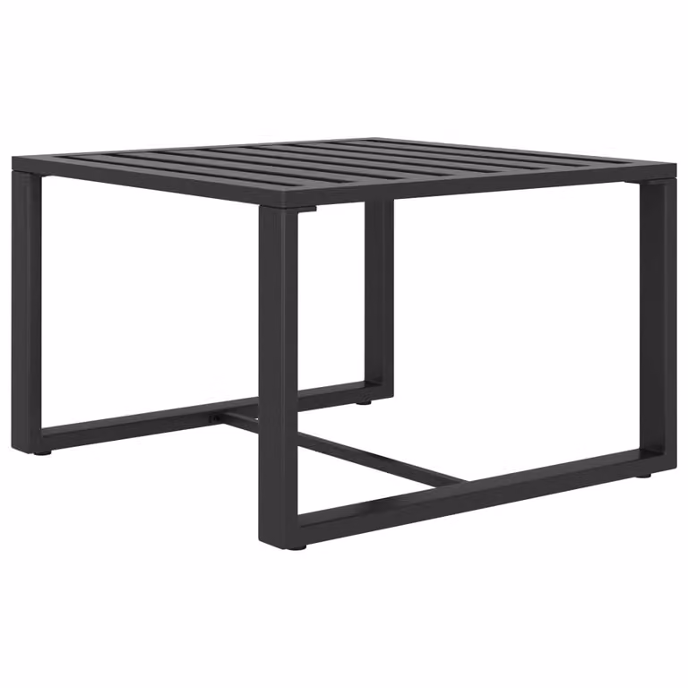 vidaXL Set da giardino 6 pezzi con cuscini in alluminio antracite