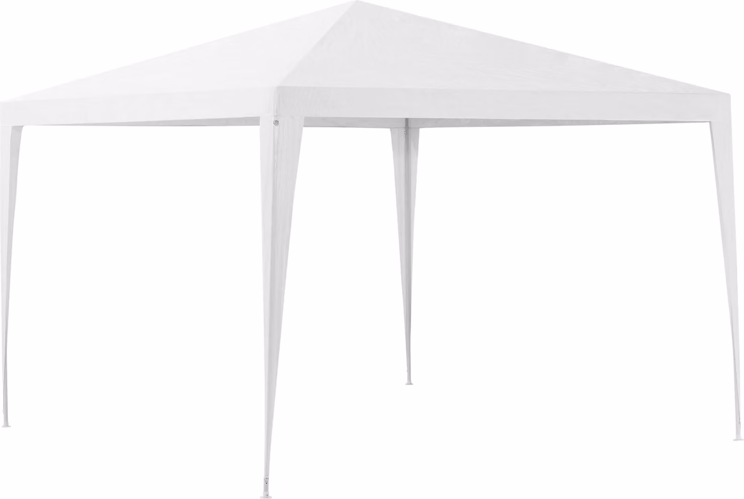[Padiglione 300x300x255cm Tenda da giardino Tenda per feste Padiglione da giardino Tenda per birra Tendone bianco