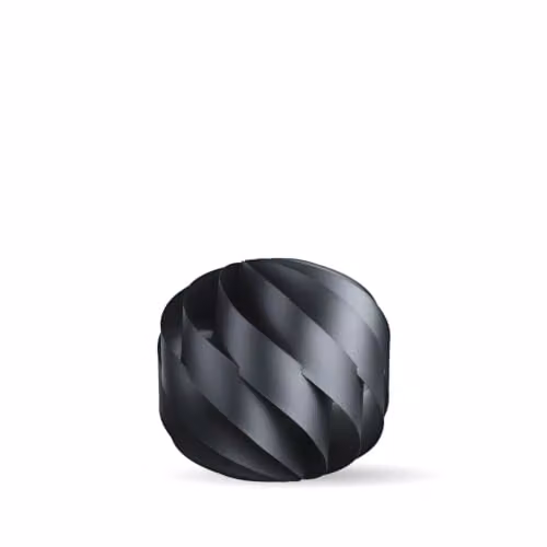 Piantana Moderna Polilux ® Nero 2 Luci E27