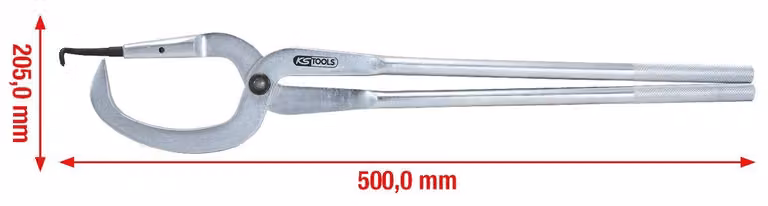KS TOOLS NFZ-Bremsfederzange 500 mm - 450.0320