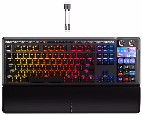 Tastiera Wireless Meccanica Corsair Galleon 100 SD Black con Bluetooth per PC