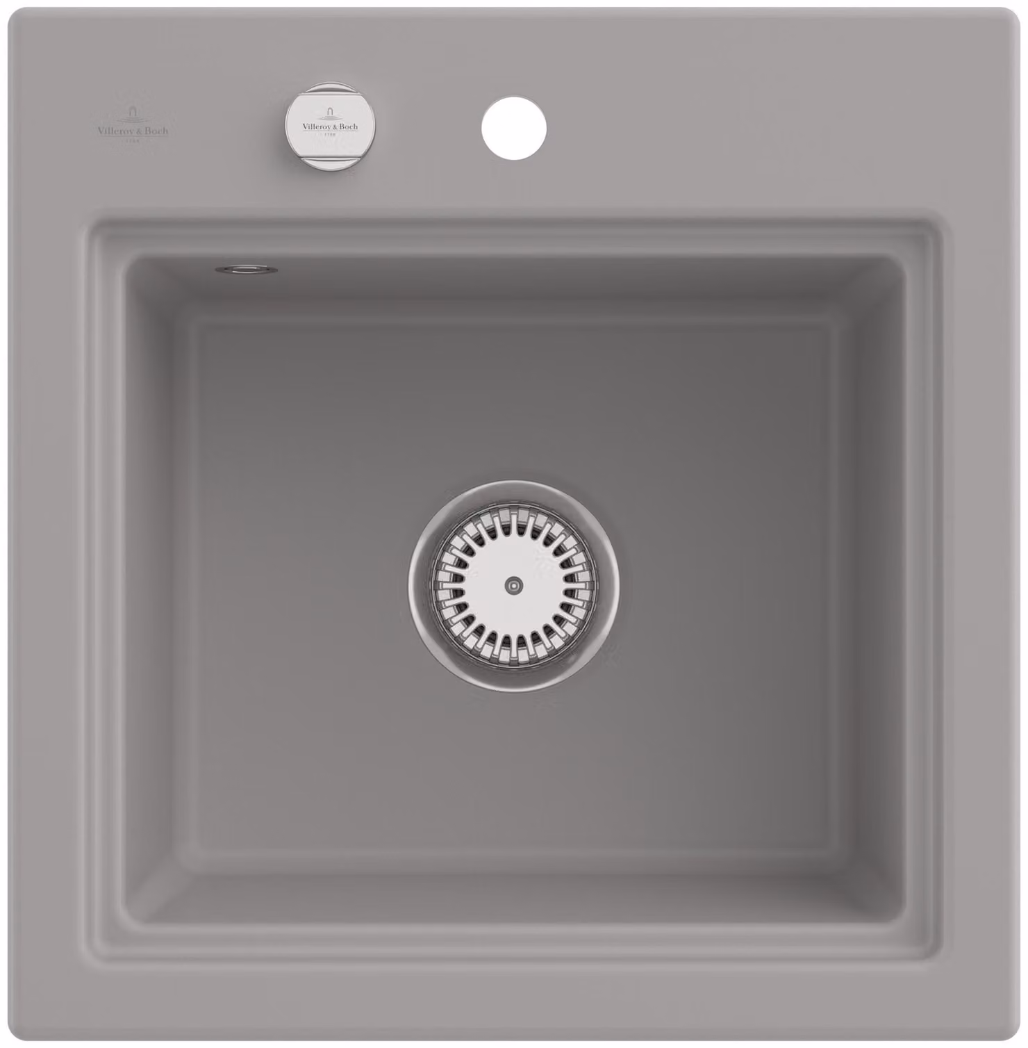 Lavello da cucina Villeroy&Boch, lavello da cucina Subway Style 50 S Fossil 500x510mm, piano di lavoro della base 50cm