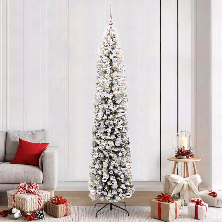 Maison Exclusive - Albero di Natale artificiale con 300 LED e supporto, verde, 240 cm