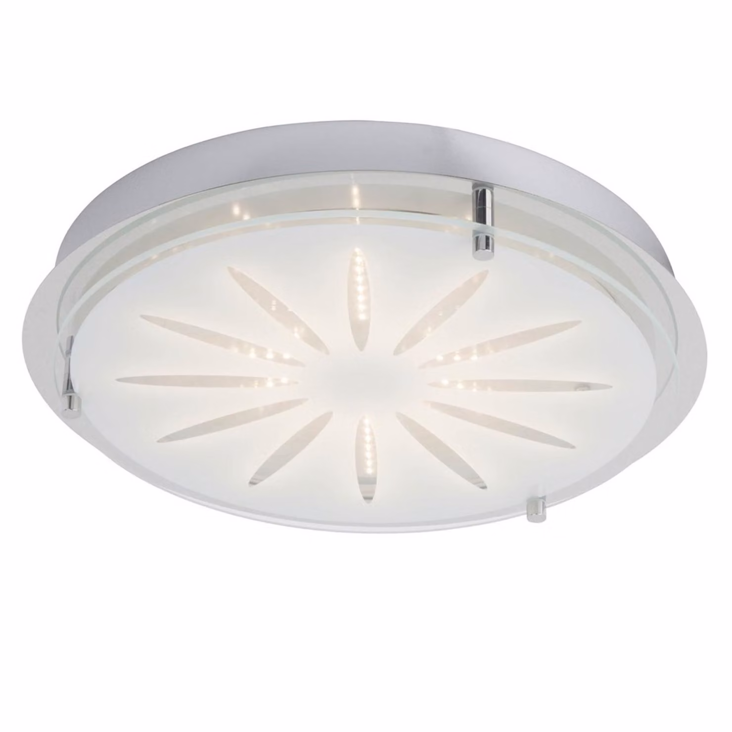 Brilliant Cathleen LED 15W WA/DE dm330 lampada da parete e soffitto cromo G94163/15