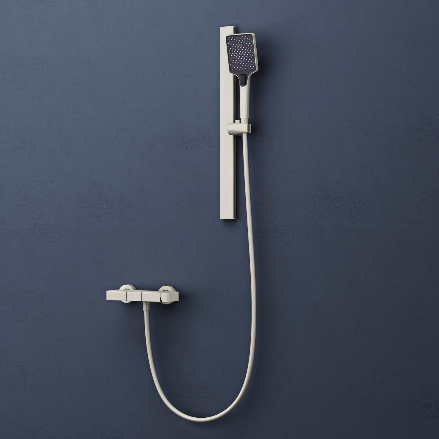 doporro Sistema Doccia da Parete Modulare con Doccetta a Mano 3 Modalitš€ Getto Asta Regolabile 70 cm Bianco Duschsystem10