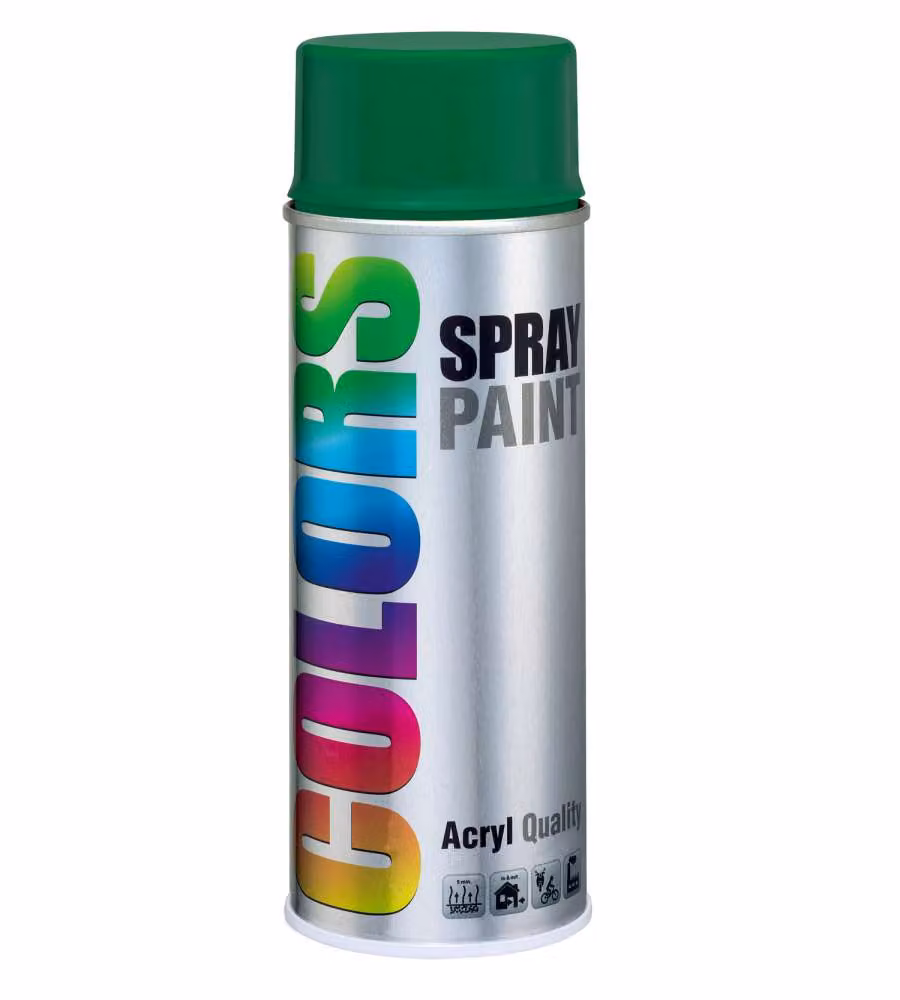 Motip Dupli Smalto Spray - Verde Foglia RAL 6002 - 400 ML