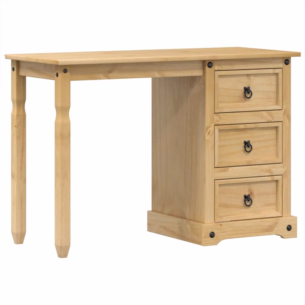 Toeletta 110x47x75 cm in Legno Massello di Pino