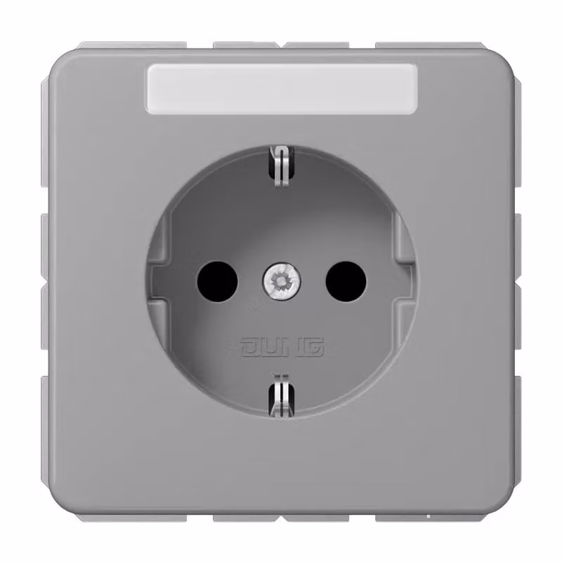 Jung CD1520BFKINAGR Presa SCHUKO® 16 A 250 V ~ grigia
