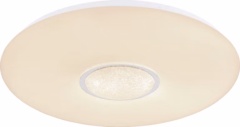 Globo Lighting plafoniera in metallo bianco, LED