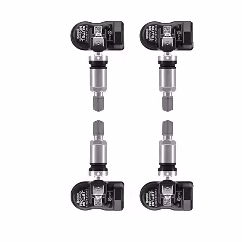 Sensore TPMS, frequenza 433 315MHZ, tester di monitoraggio pressione pneumatici, 4x 2in1 alluminio SS