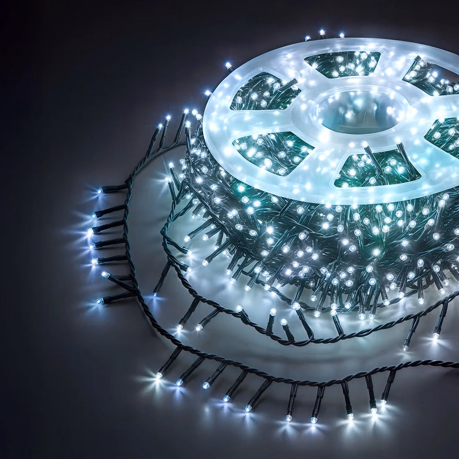 Catena Luminosa LED Dictrolux Bianco Freddo 60 metri – 1