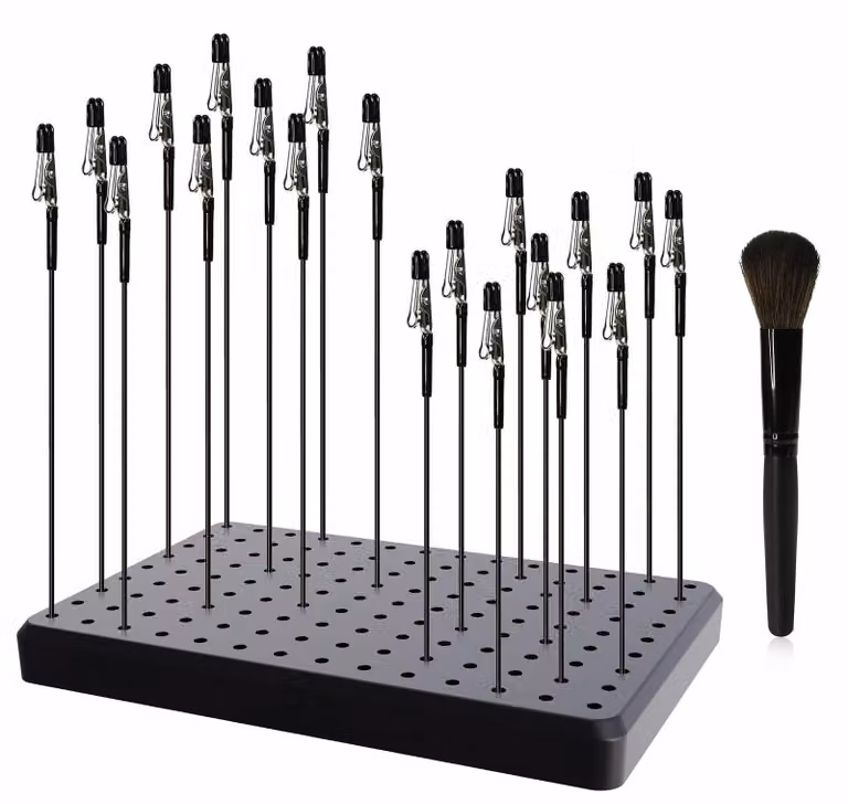 Omgoods - Set di strumenti per modellismo, completo di pinze e pennelli