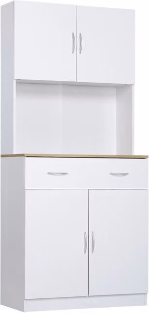Armadio da Cucina ¨C Minimal ¨C Bianco 80x40x180cm