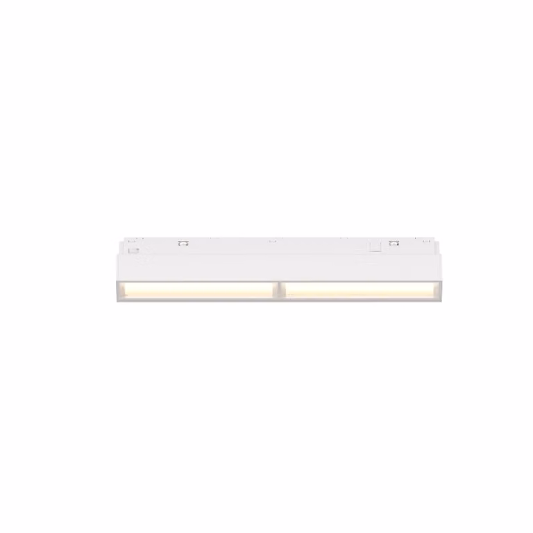 Maytoni apparecchio lineare per sistema a binario magnetico Exility Parete LED incl. alluminio bianco 12W per cucina, camera da letto, soggiorno, sala da pranzo, atrio