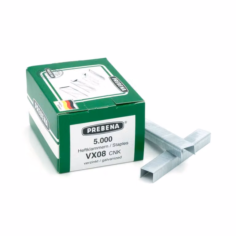 Serie 53 Graffe da 8,0 mm Graffe zincate KL-50 5,0M