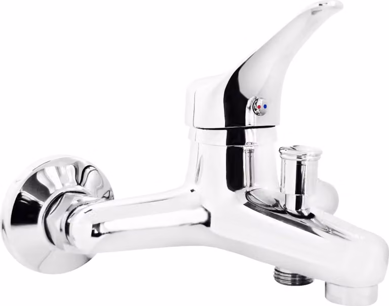 Wall-mounted bathtub faucet - ECO-head