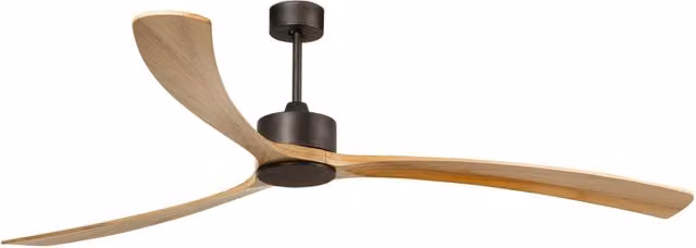 KAUAI, Ventilatore senza Luce, Faro Barcelona Colore: Marrone