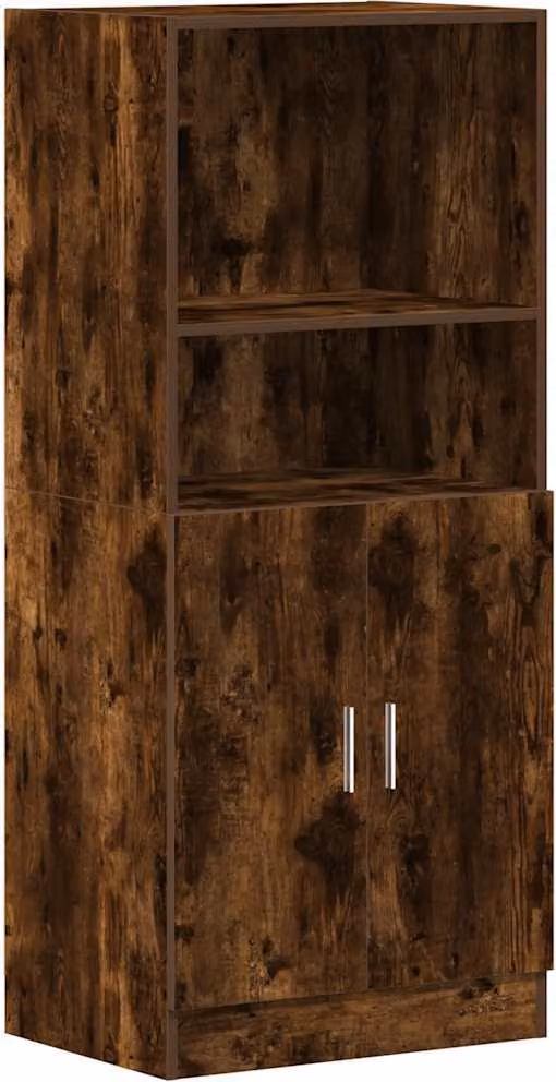 Armadietto Cucina Rovere Fumo 57x41,5x131,5 cm in Truciolato