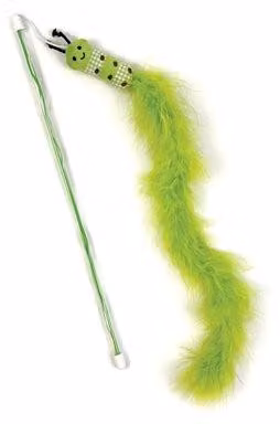 Happy Pet Tabby Patch Gatto Coda Bruco verde
