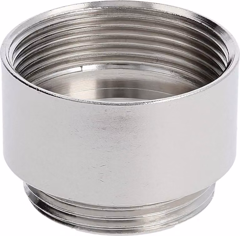 Adattatore-intermedio LAPP, passaggio filettatura da PG21x1,588 a M32x1,5, materiale: ottone (CuZn) nichelato, colore: argento - 1 pezzo