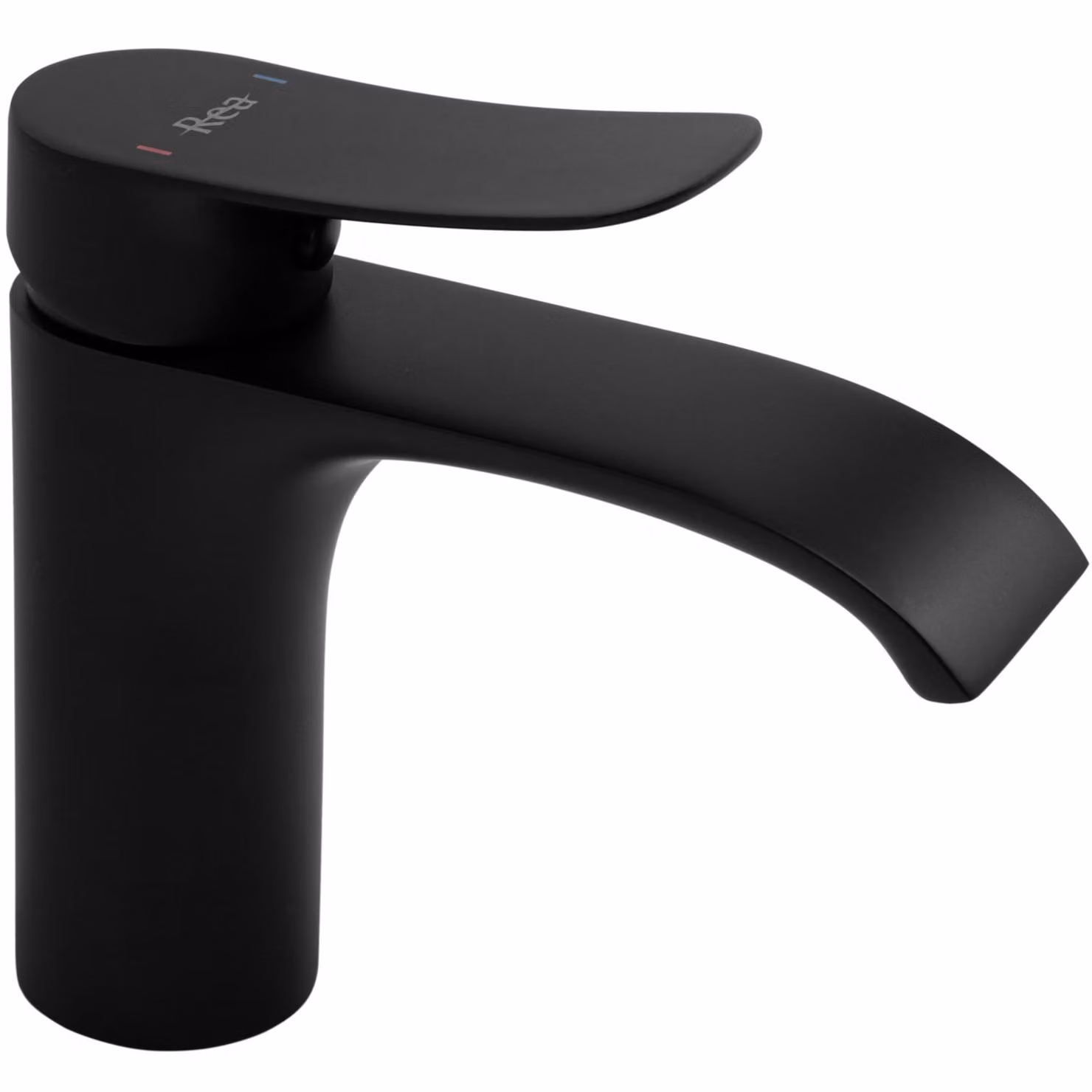 Rubinetto da Lavabo Rea Dart Black Low