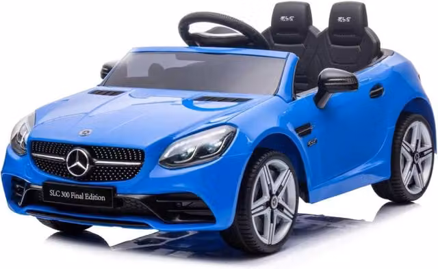 Macchina Elettrica per Bambini Mercedes-Benz SLC 300 Final Edition Blu con Batteria Ricaricabile 10,8V 3,1Ah – 1