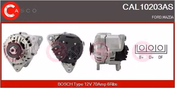 Alternatore 70A