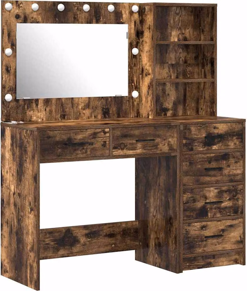 Tavolo da Trucco Marrone 78.5 x 41 x 135 cm Legno multistrato