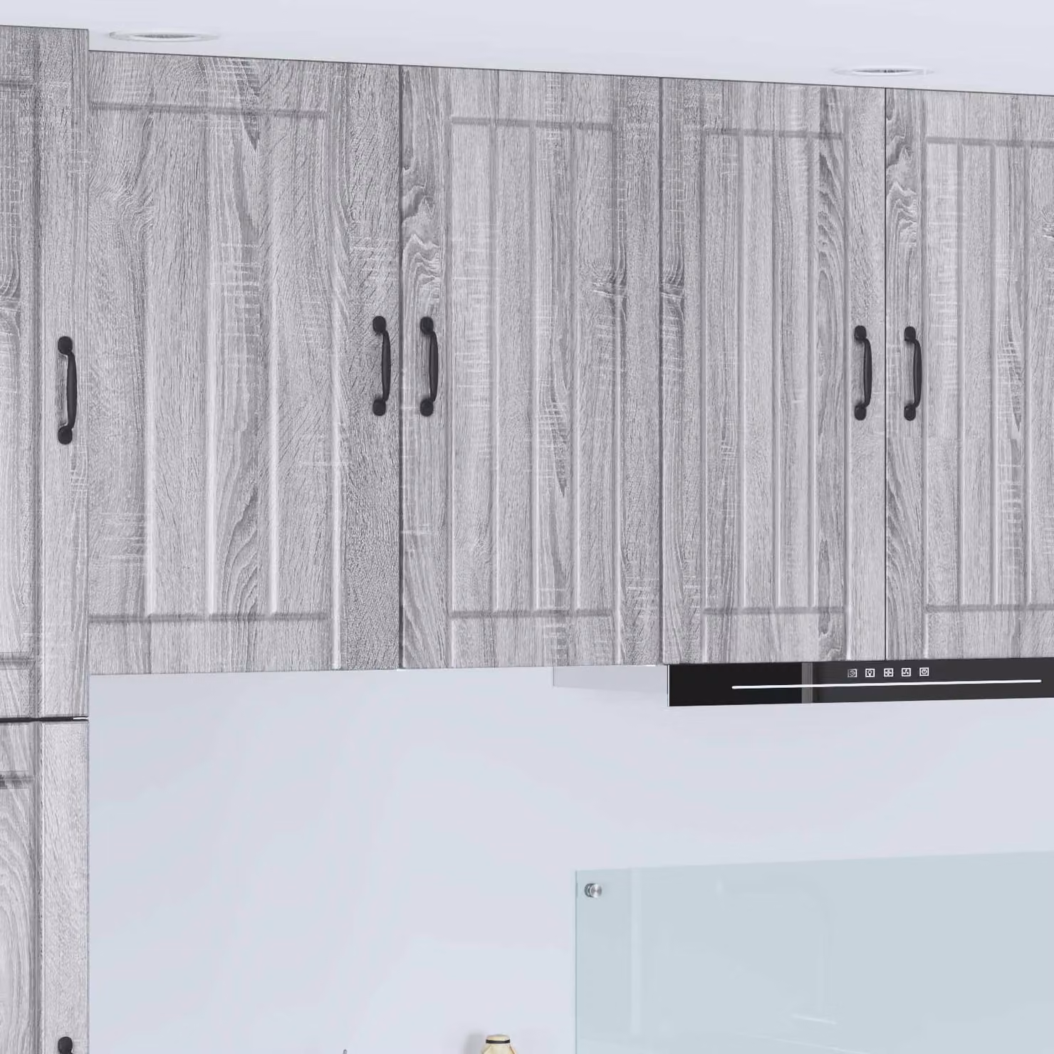 Armadietto a muro da cucina vidaXL LUCCA Grigio, L 40 cm, P 31 cm, H 80 cm