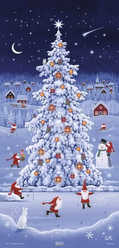 Calendario dell'Avvento "Le gioie natalizie dei Tomte"