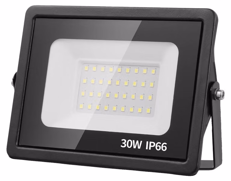 Faretto a LED, impermeabile, alta efficienza luminosa, 30W, 6500K, confezione da 5 pezzi